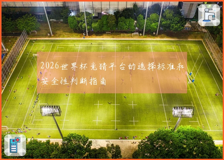 2026世界杯竞猜平台的选择标准和安全性判断指南