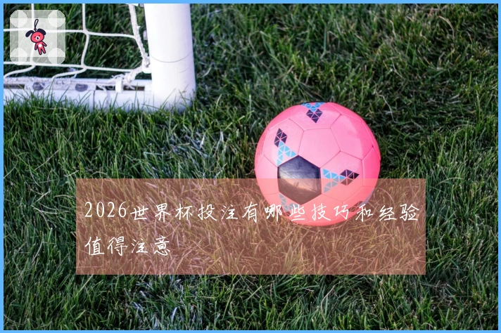 2026世界杯投注有哪些技巧和经验值得注意