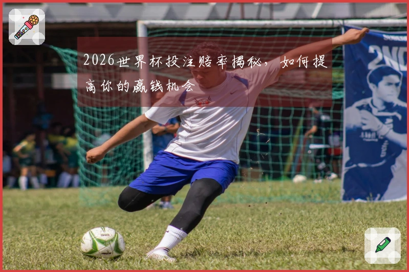 2026世界杯投注赔率揭秘，如何提高你的赢钱机会