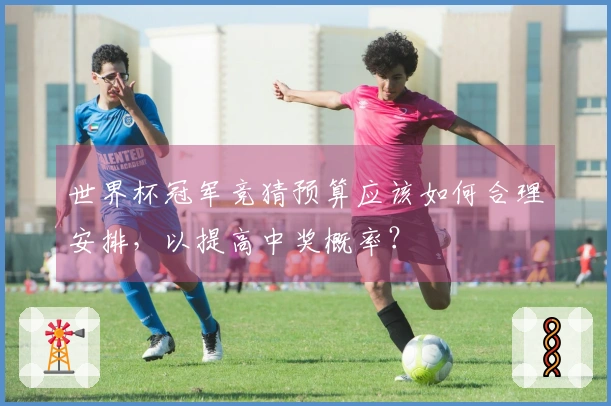 世界杯冠军竞猜预算应该如何合理安排，以提高中奖概率？