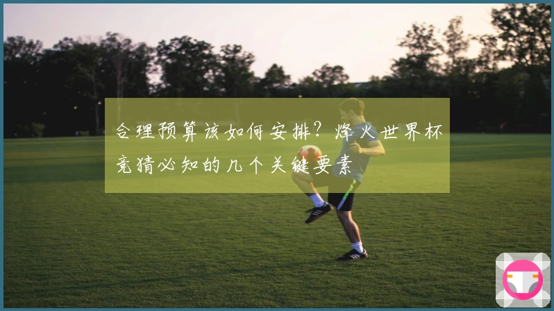 合理预算该如何安排？烽火世界杯竞猜必知的几个关键要素