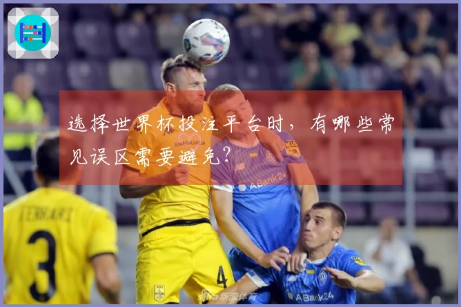 选择世界杯投注平台时，有哪些常见误区需要避免？